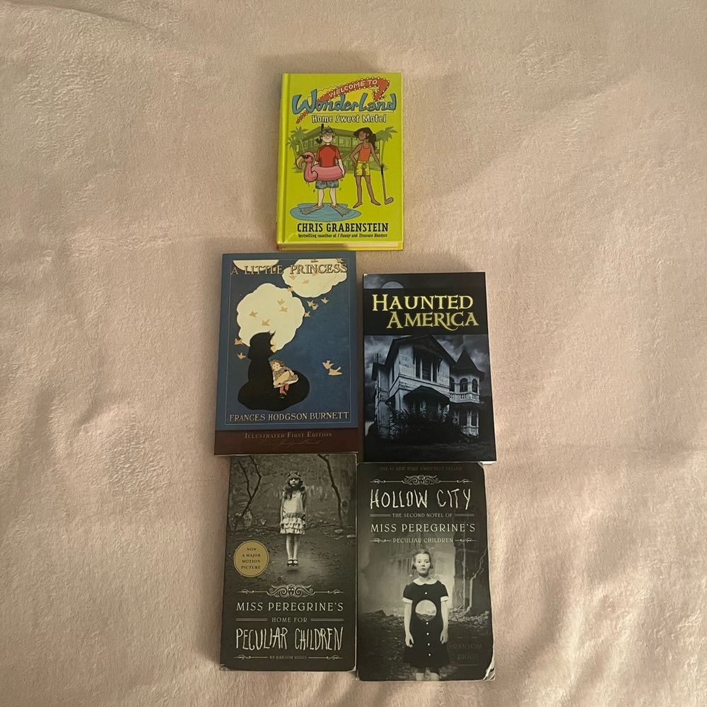 Set of 5 Fiction Books